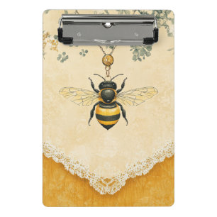 Mini Porte-bloc Jardin de fleurs sauvages à l'abeille à miel vinta
