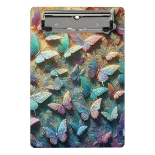 Mini Porte-bloc Jardin de papillons iridescent