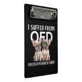 Mini Porte-bloc Je Souffre Des Chiens De Troubles Français Obsessi (Incliné)