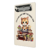 Mini Porte-bloc Je suis Feline bon pour cette année scolaire (Angle2)