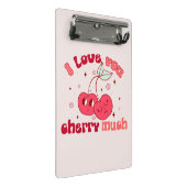 Mini Porte-bloc Je T'Aime Beaucoup Cherry (Incliné)