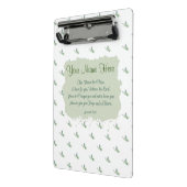 Mini Porte-bloc Jeremiah 29:11 Bible Verse Personnaliser (Angle2)