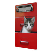 Mini Porte-bloc Jeter un coup d'oeil de chaton (Angle2)