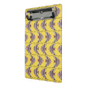 Mini Porte-bloc Joli poisson jaune motif (Angle2)