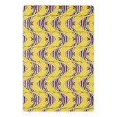 Mini Porte-bloc Joli poisson jaune motif (Dos)