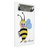 Mini Porte-bloc Jolie Abeille Aquarelle Avec Un Bon Sourire (Incliné)