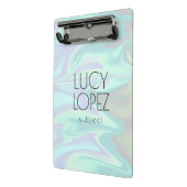 Mini Porte-bloc Jolie élégance moderne chick holographic (Angle2)