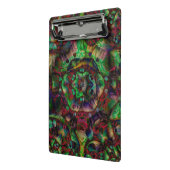 Mini Porte-bloc Jolie flambée de fleurs Abstraite (Angle2)