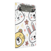 Mini Porte-bloc Jouer Motif sans couture avec de mignons animaux d (Incliné)