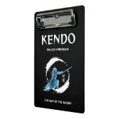 Mini Porte-bloc Journal de pratique de kendo aquarelle pour pratiq (Angle2)