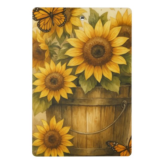 Mini Porte-bloc Journal Tournesol (Dos)