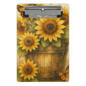 Mini Porte-bloc Journal Tournesol (Devant)