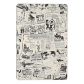 Mini Porte-bloc Journal vintage (Dos)