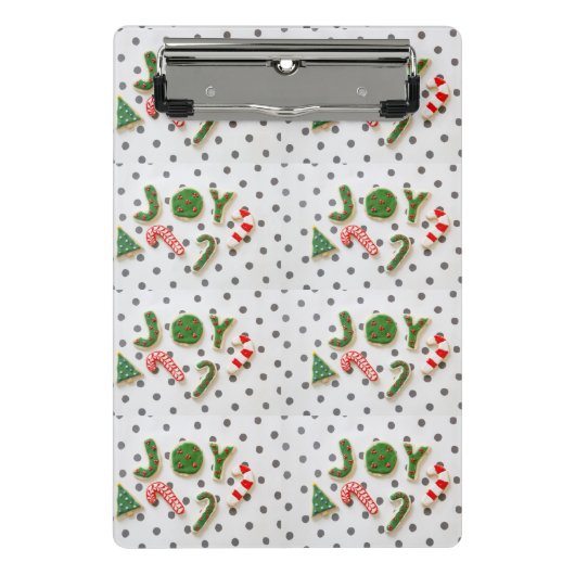 Mini Porte-bloc Joy Christmas cookies (Devant)