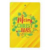 Mini Porte-bloc Joyeux Noël-82191 (Dos)