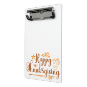 Mini Porte-bloc Joyeux Thanksgiving (Angle2)