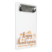 Mini Porte-bloc Joyeux Thanksgiving (Incliné)