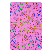 Mini Porte-bloc Kaleidoscope rose (Dos)