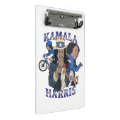 Mini Porte-bloc Kamala Harris Bootleg Rap (Incliné)