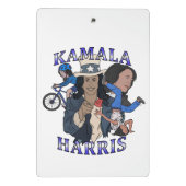 Mini Porte-bloc Kamala Harris Bootleg Rap (Dos)
