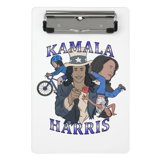 Mini Porte-bloc Kamala Harris Bootleg Rap (Devant)