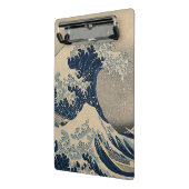 Mini Porte-bloc Katsushika Hokusai. La Grande Vague au large de Ka (Angle2)