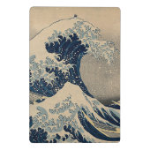 Mini Porte-bloc Katsushika Hokusai. La Grande Vague au large de Ka (Dos)