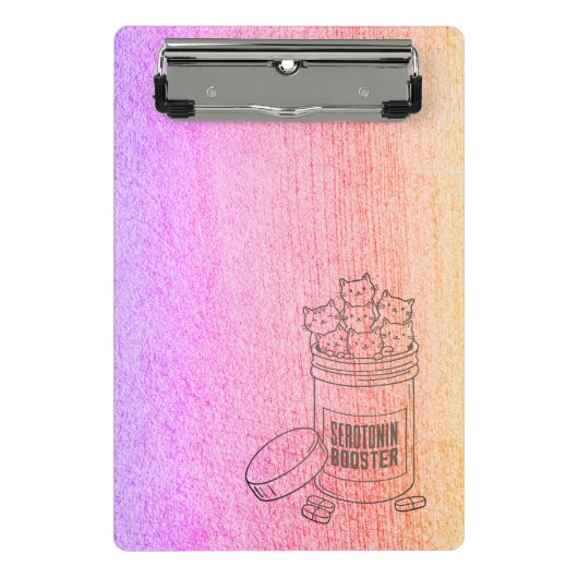 Mini Porte-bloc Kitty Serotonin Booster (Devant)