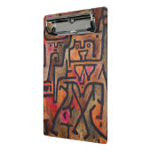 Mini Porte-bloc Klee Expressionniste Forêt Abstraite Art Moderne (Angle2)