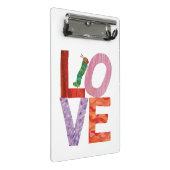 Mini Porte-bloc La Caterpillar Très Affamée | AMOUR (Incliné)