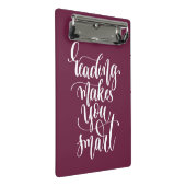 Mini Porte-bloc La lecture vous rend futés (Incliné)