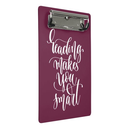 Mini Porte-bloc La lecture vous rend futés (Incliné)