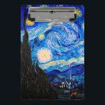Mini Porte-bloc La nuit étoilée par Vincent Van Gogh<br><div class="desc">Vincent Van Gogh La Nuit Étoile. Il s'agit d'un ancien chef-d'oeuvre du peintre-maître néerlandais Vincent Van Gogh.Cette peinture de paysage d'art raffiné a une belle,  vibrante,  couleur saturée. Vincent Van Gogh était un peintre impressionniste de poste hollandais. Cette image est du domaine public</div>