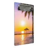 Mini Porte-bloc La Plage D'Été Avec La Mer (Incliné)