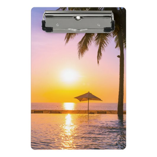 Mini Porte-bloc La Plage D'Été Avec La Mer (Devant)