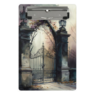 Mini Porte-bloc La série Porte de Cimetière Gothique Design 12