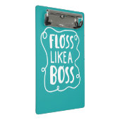 Mini Porte-bloc La soie aiment une expression dentaire du patron | (Incliné)