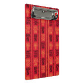 Mini Porte-bloc La tribu ethnique des Motifs autochtones rouges La (Incliné)