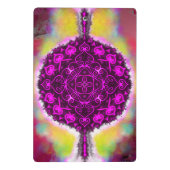 Mini Porte-bloc La vibration de la lumière (Dos)