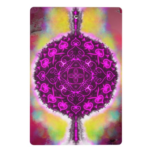 Mini Porte-bloc La vibration de la lumière (Dos)