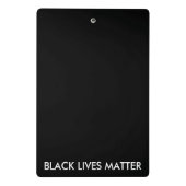Mini Porte-bloc La vie noire importe (Dos)