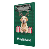 Mini Porte-bloc Labrador Reindeer (Angle2)