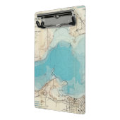 Mini Porte-bloc Lac hydrographique Mendota de carte (Angle2)