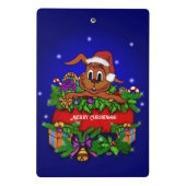 Mini Porte-bloc Lapin de Noël (Dos)