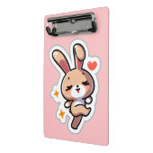 Mini Porte-bloc Lapin personnalisé (Angle2)
