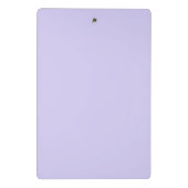 Mini Porte-bloc Lavande Purple Script Moderne Fille Monogramme Nom (Dos)