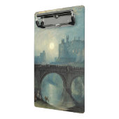 Mini Porte-bloc Le château William Turner Alnwick (Angle2)