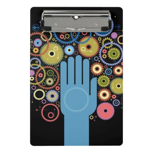 Mini Porte-bloc Le concept du mouvement (Devant)