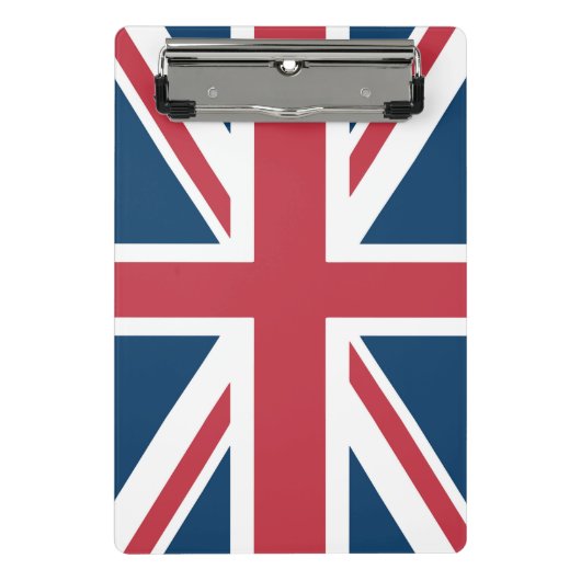 Mini Porte-bloc Le drapeau britannique Union Jack (Devant)