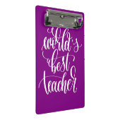 Mini Porte-bloc Le meilleur professeur du monde (Incliné)